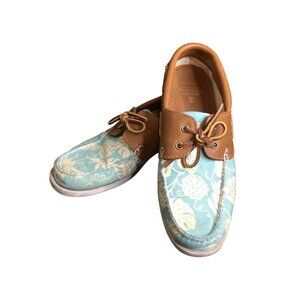Brooks Brothers Mens Shoes size 8 1/2 D Tropical Boat Dock Preppy Beach